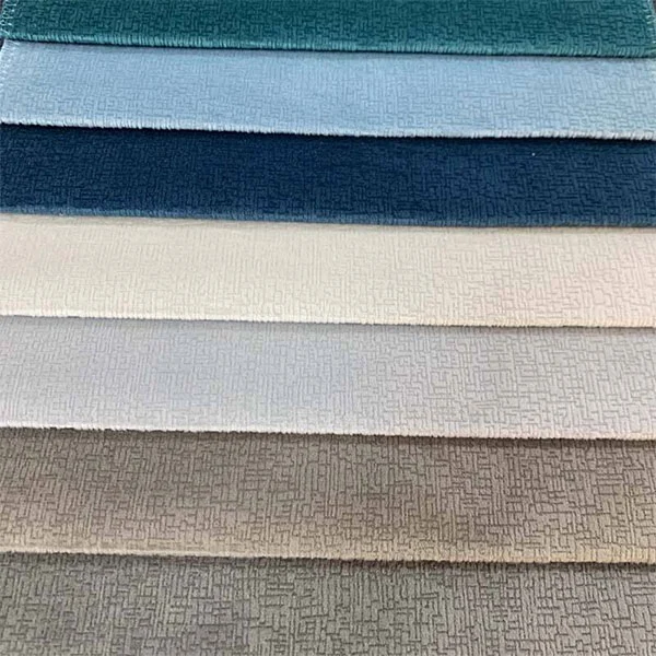 Vải sofa Chenille trơn