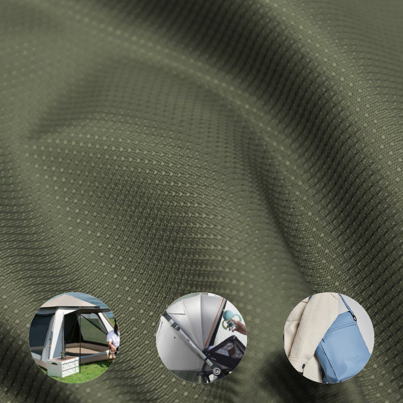 Vải Polyester Jacquard Oxford