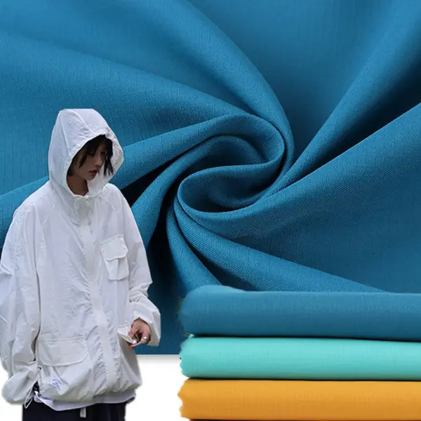 Vải áo sơ mi Pongee Polyester